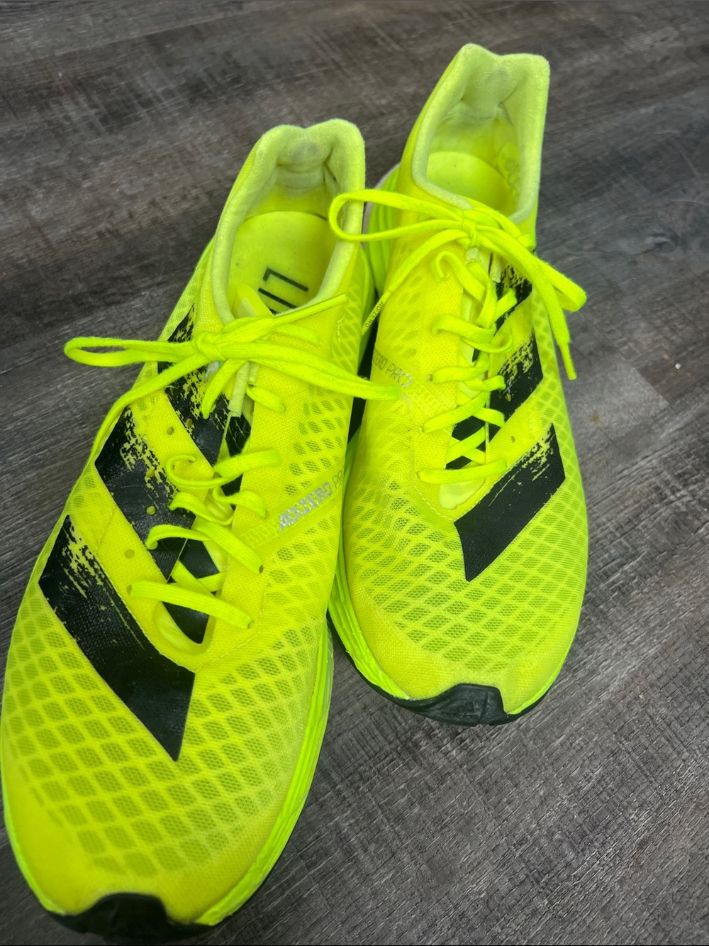 Adidas Adizero Pro men’s 8.5 lightweight running shoes